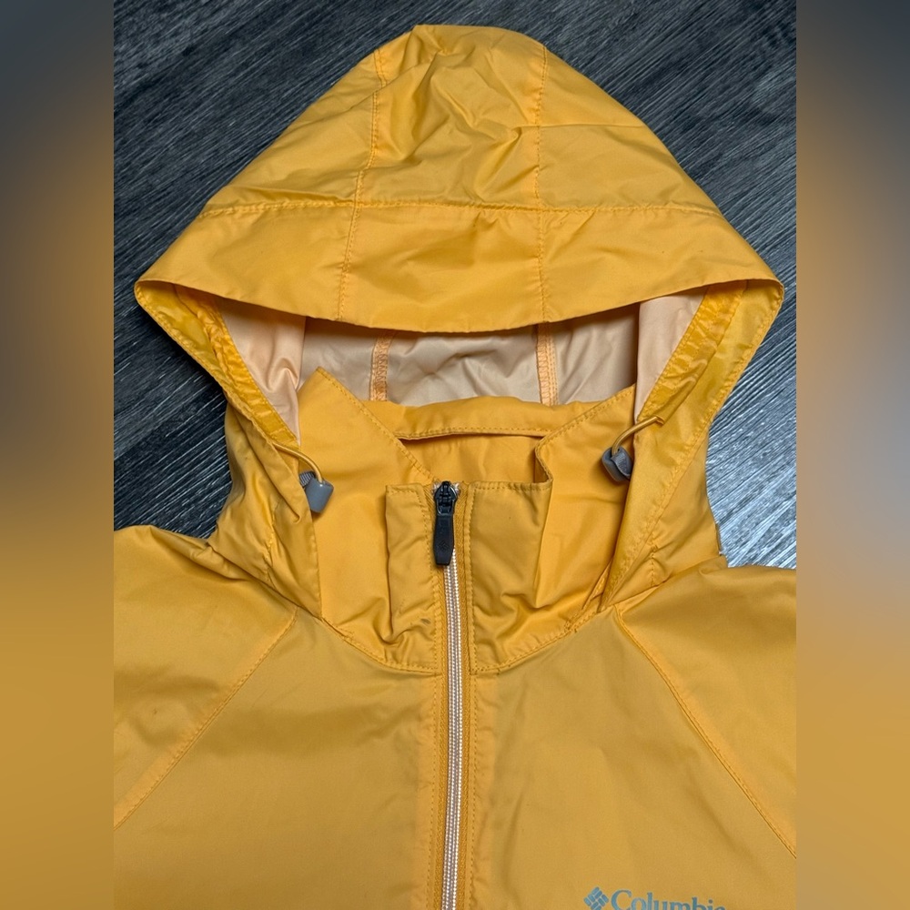 COLUMBIA Packable RAIN Jacket HOODIE Coat - Picture 7 of 15